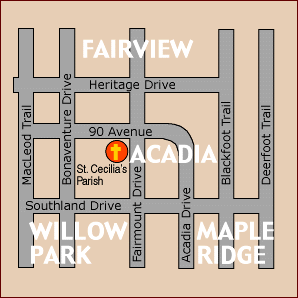 321 90th Ave. S.E., Calgary, Alberta Map